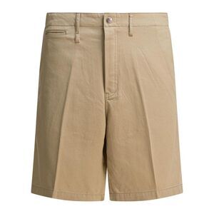 HUMAN MADE Cotton Twill Work Shorts Men Beige Pants